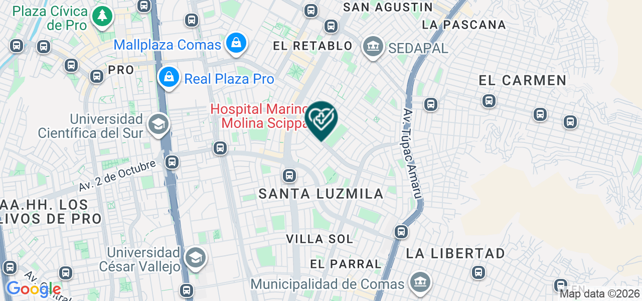 Mapa de Marisol Beatriz Milla Gonzales