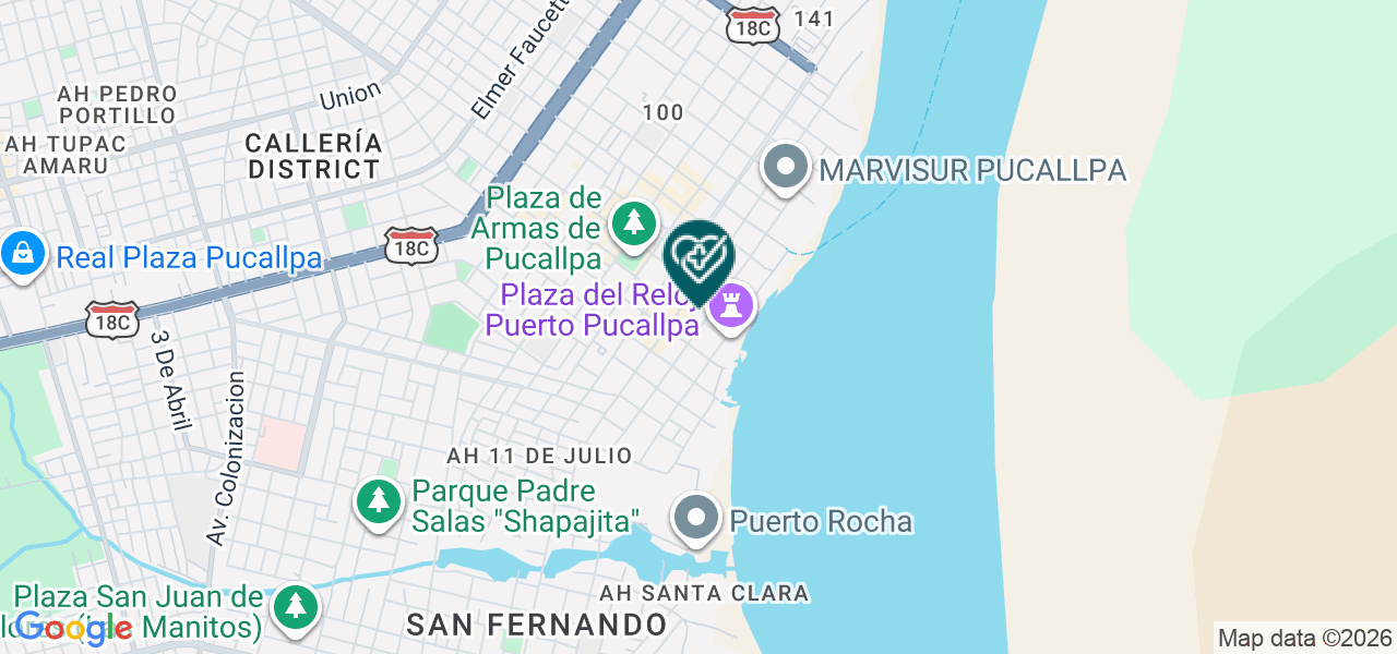 Mapa de Policlinico San Norberto