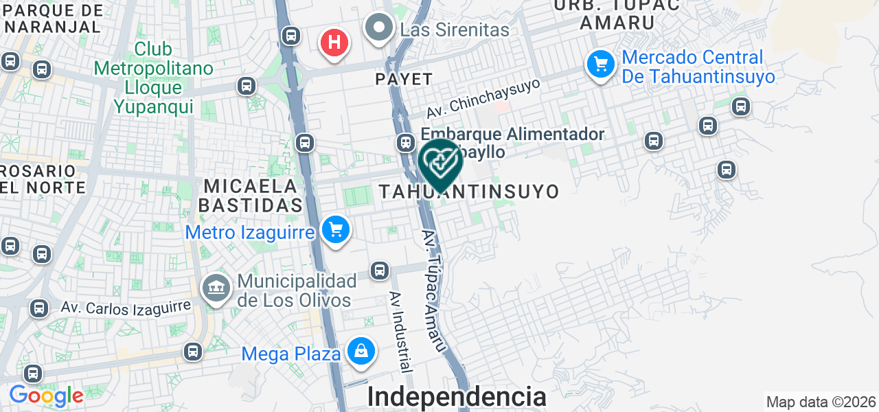 Mapa de Odonto Services