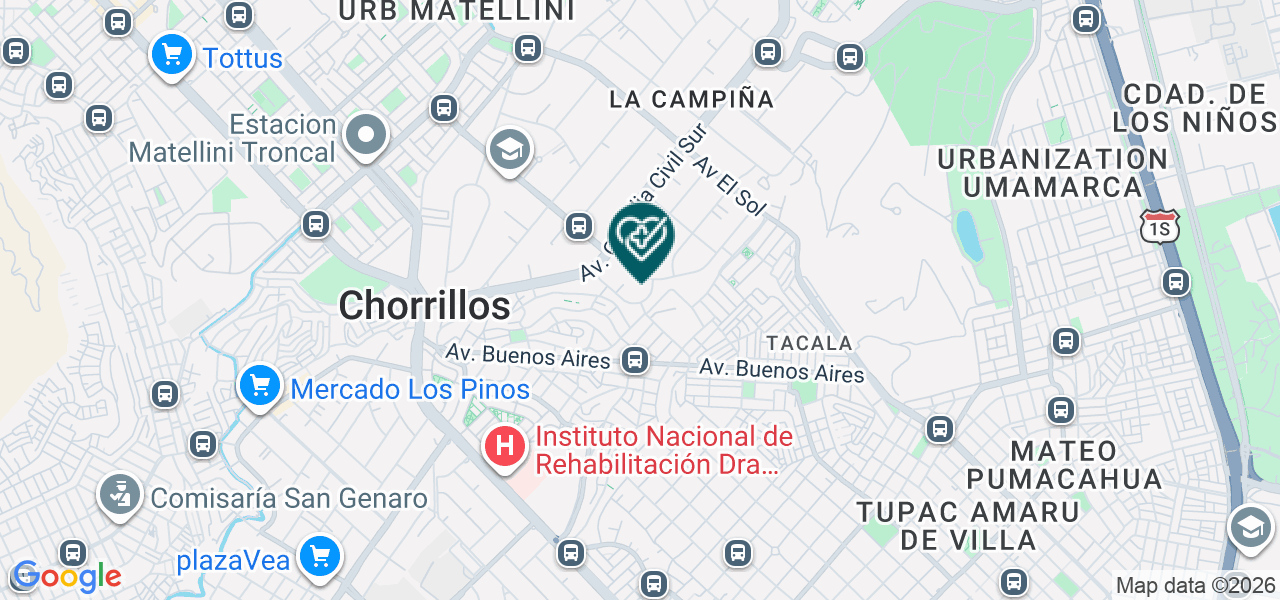 Mapa de Ruc Illanes Pinto Hector Oswaldo