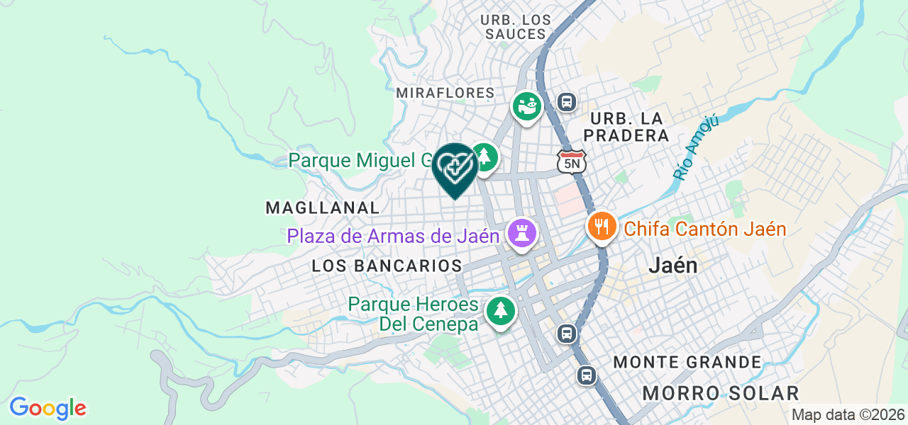 Mapa de Laboratorio Bio Diagnostic