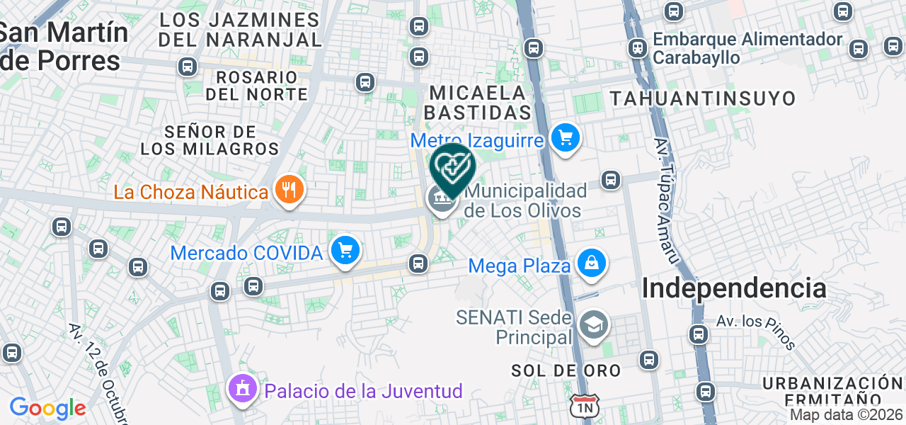 Mapa de Renasce Aesthetic Laser 3d S.A.C.