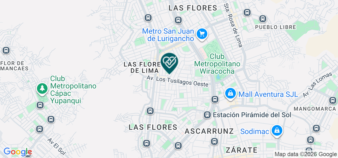 Mapa de Consultorio Medico Camarena