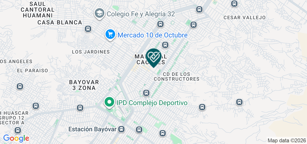 Mapa de Milagros Donatila Ayala Flores