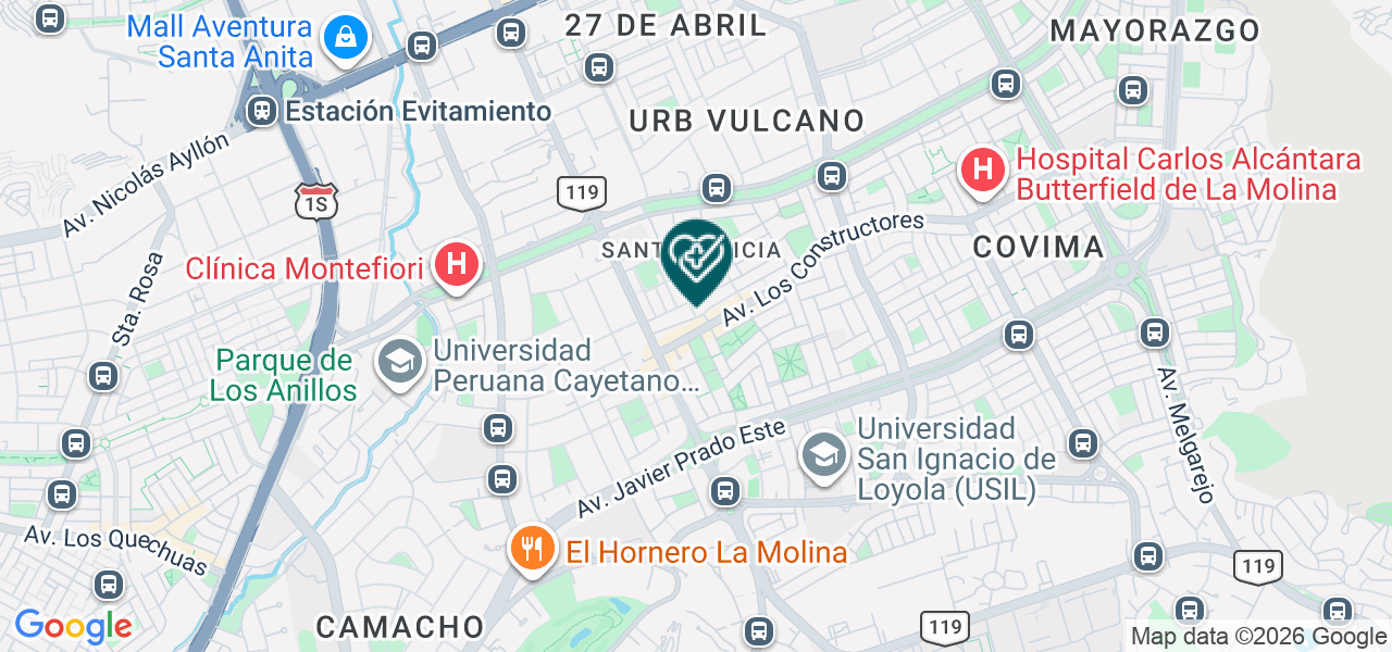 Mapa de Henrydent
