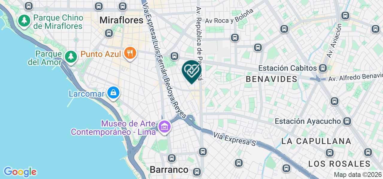 Mapa de Ama - Air Medical Assistance
