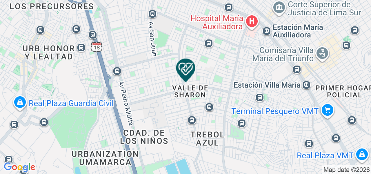 Mapa de Mar Dent