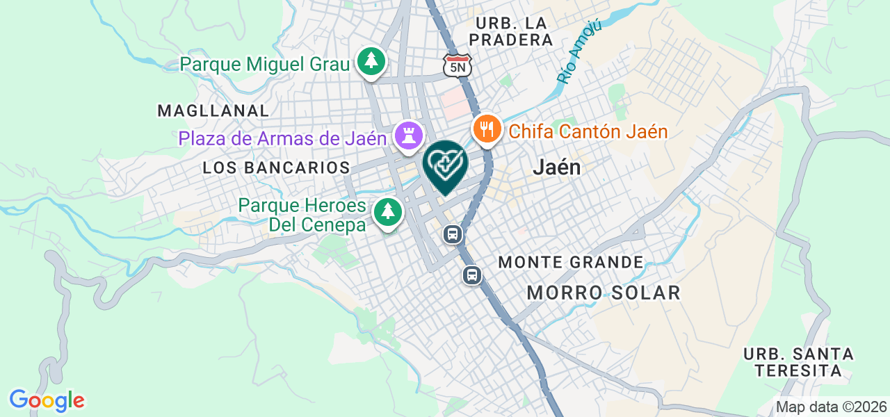 Mapa de Laboratorio Clínico Dos de Mayo
