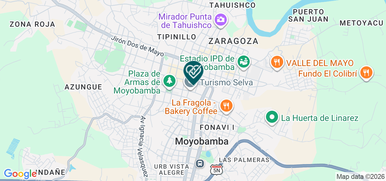 Mapa de Laboratorio Clínico Diagnomedyc