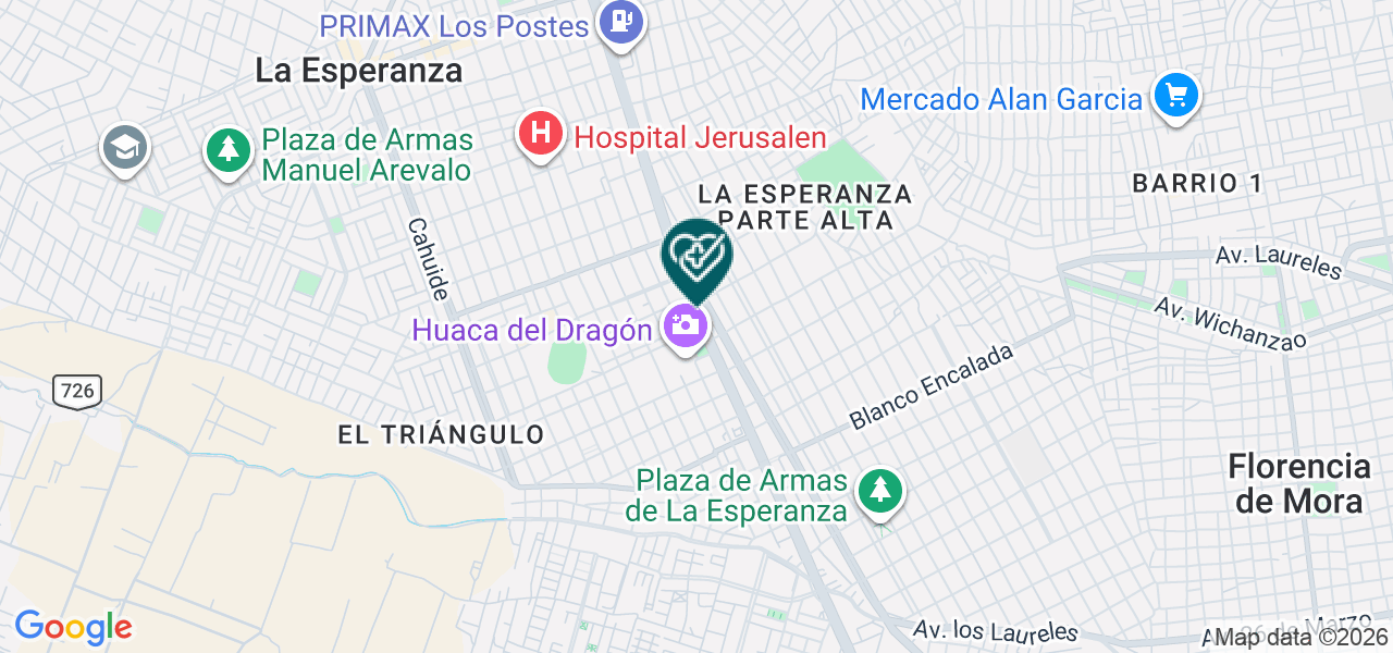 Mapa de Estetica Dental Jd