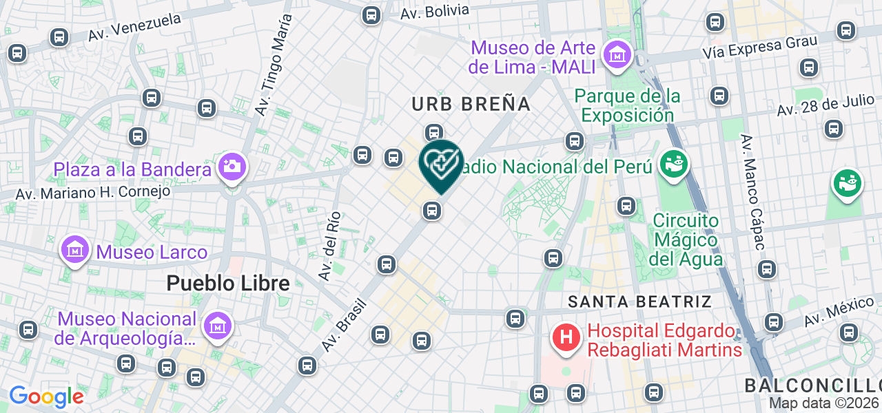Mapa de Urologia Peruana