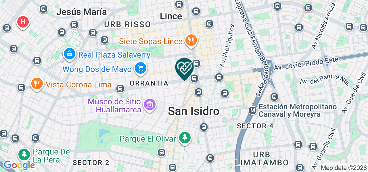 Mapa de Oscar Aller Pediatra