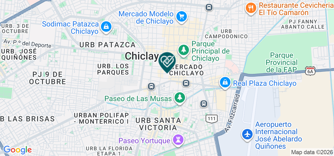 Mapa de Consultorio Odontológico Vivi Dent