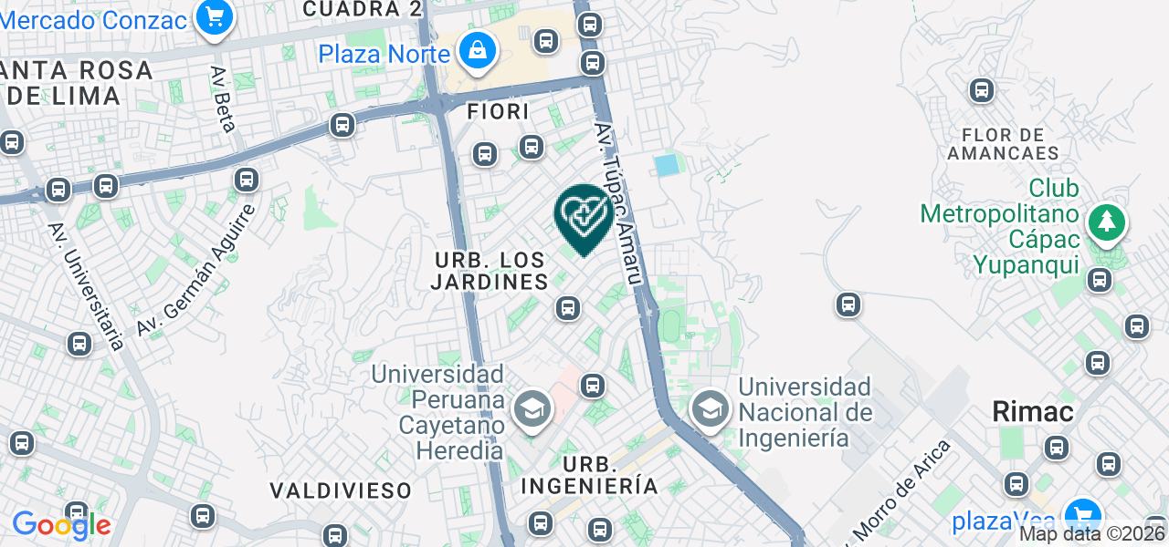 Mapa de Consultorio Medico