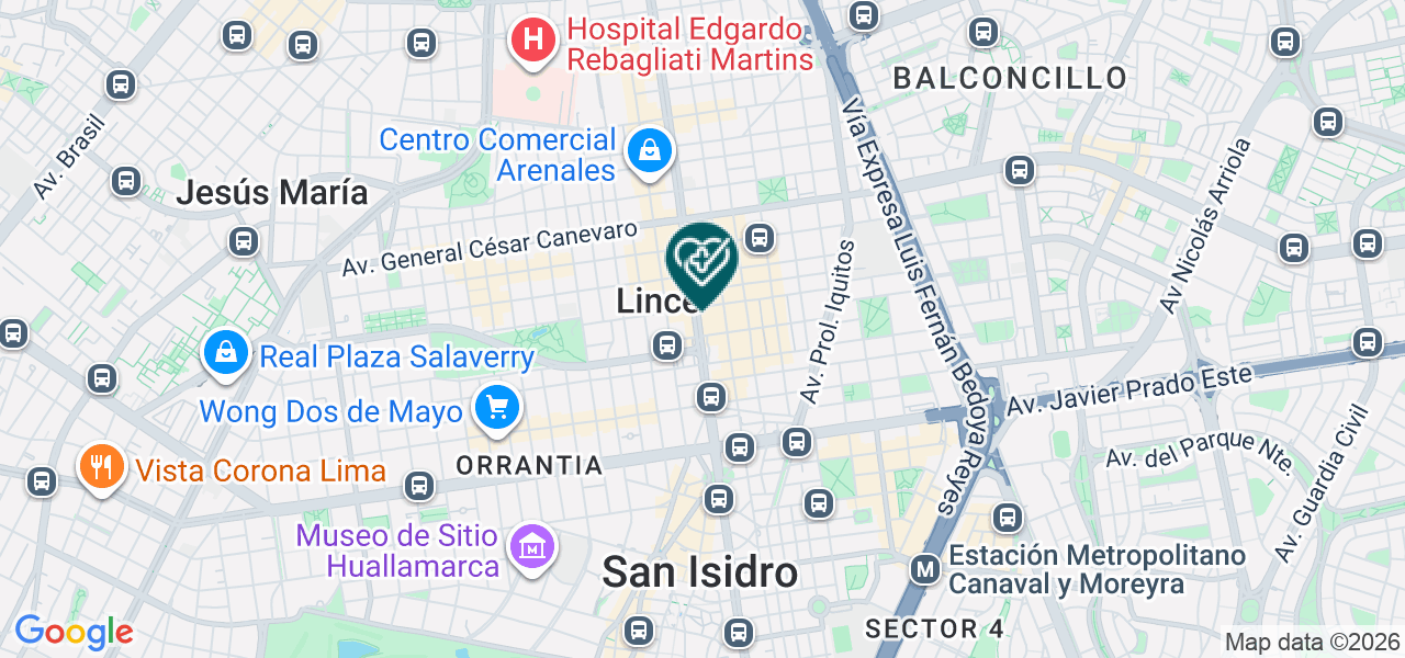 Mapa de Yanahida Oyague Carlos Alberto