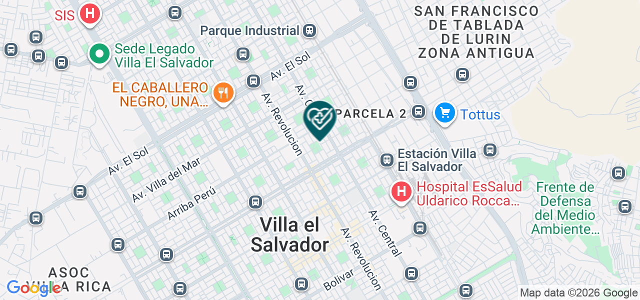 Mapa de Estetic Dent 289