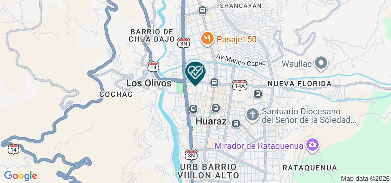 Mapa de Mosquera & Maguiña - Consultorio Odontológico Especializado en Ortodoncia