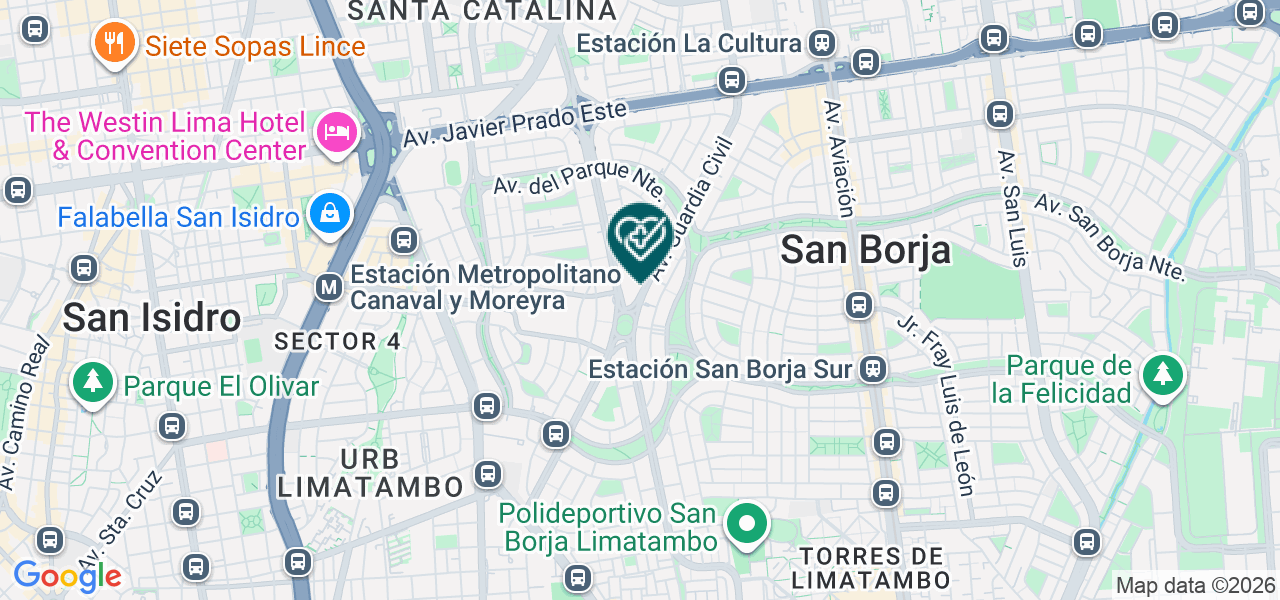 Mapa de Oncosalud