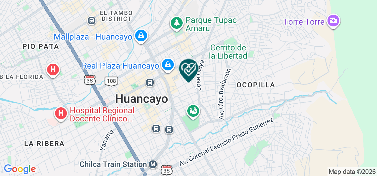 Mapa de Consultorio Dental "el Chino