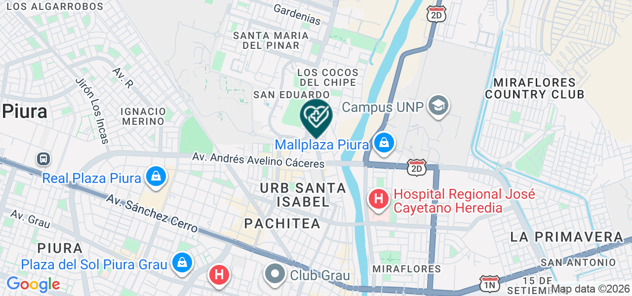 Mapa de Resocentro Piura