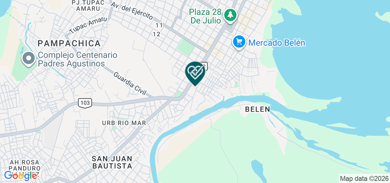 Mapa de Consultorio Medico Obstetrico "maria Fe