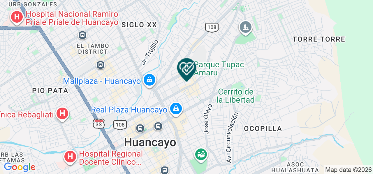 Mapa de Consultorio Medico Dr. Coli