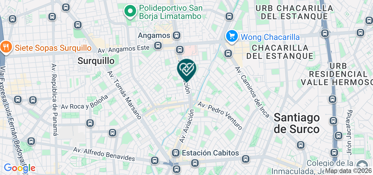 Mapa de G&s Odontologia SAC