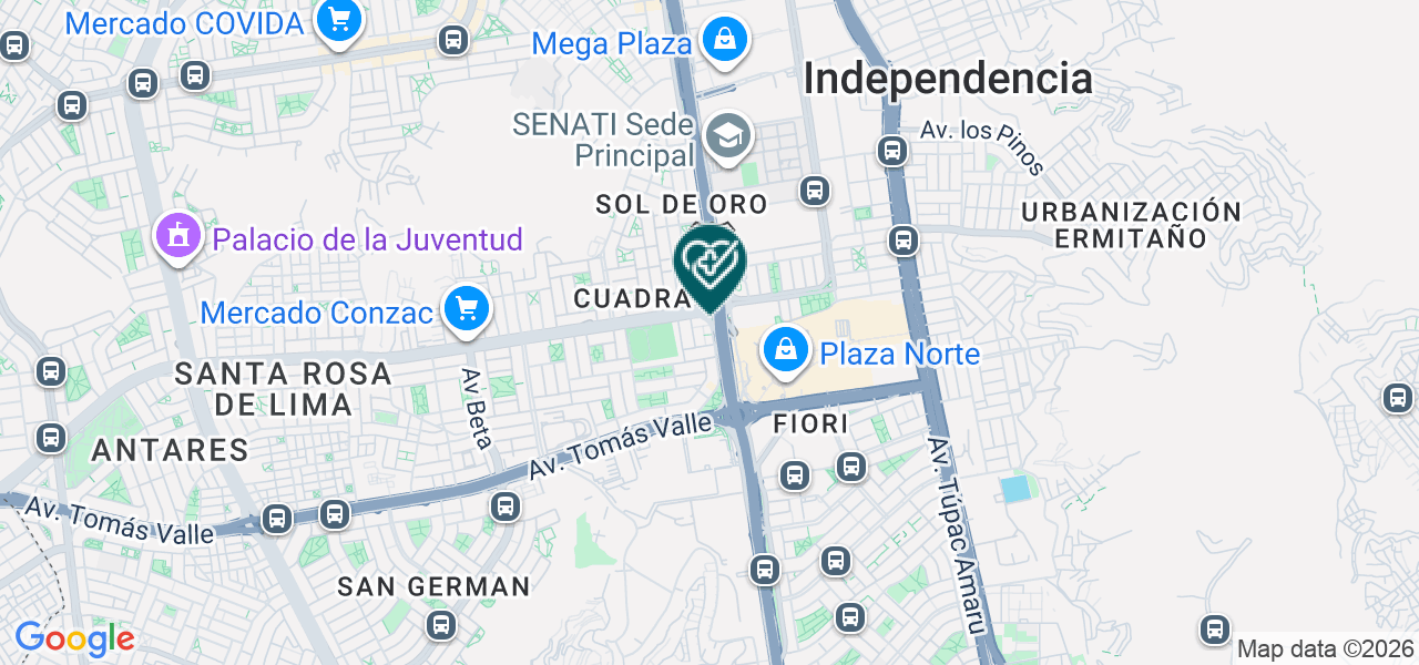 Mapa de Dra. Alvarez Consultorio Odontológico Especializado