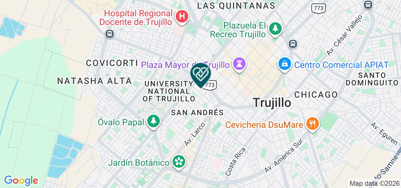 Mapa de Oftalmocenter