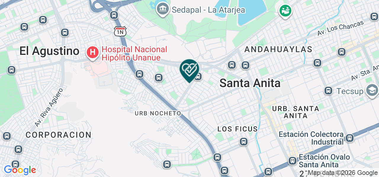 Mapa de Consultorio Dental Melydent