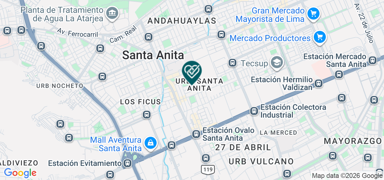 Mapa de Plusdent