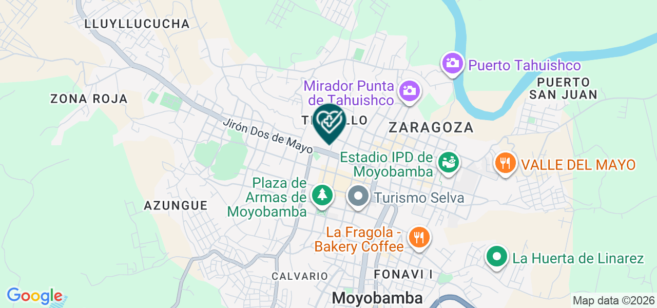 Mapa de Consultorio Odontológico Dra Silvia Lopez Velasquez