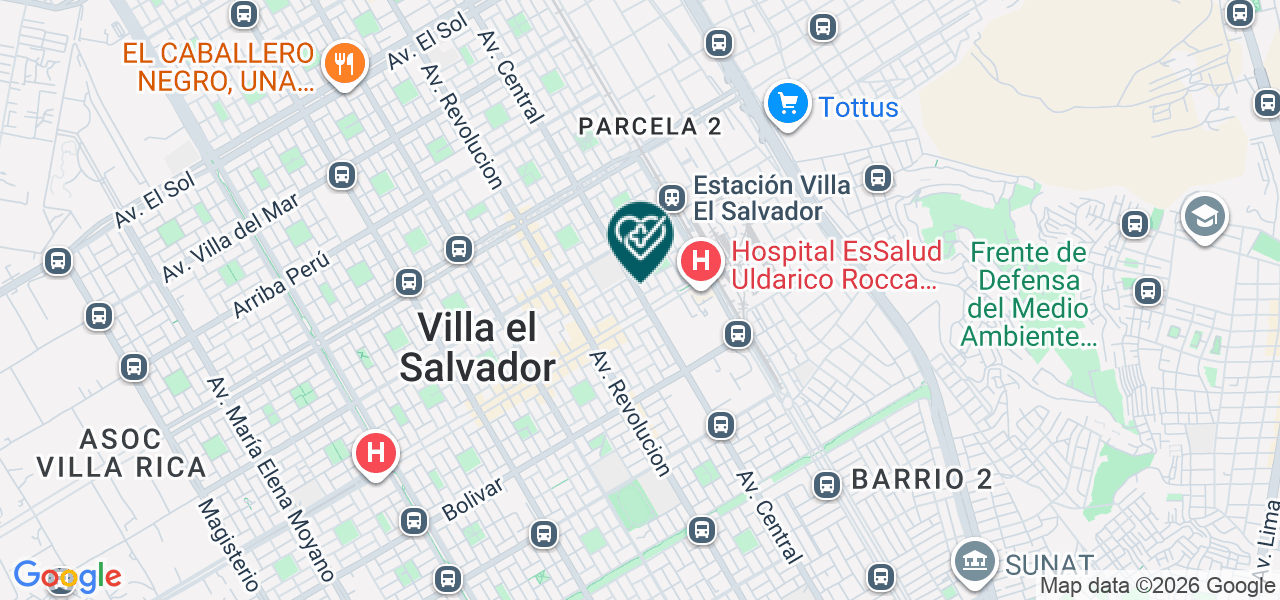 Mapa de Consultorio Dental Robles