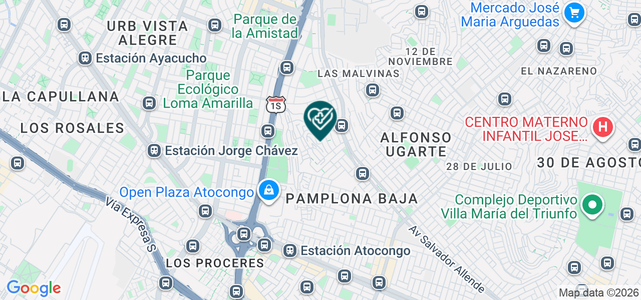 Mapa de Consultorio Odontologico Instantdent