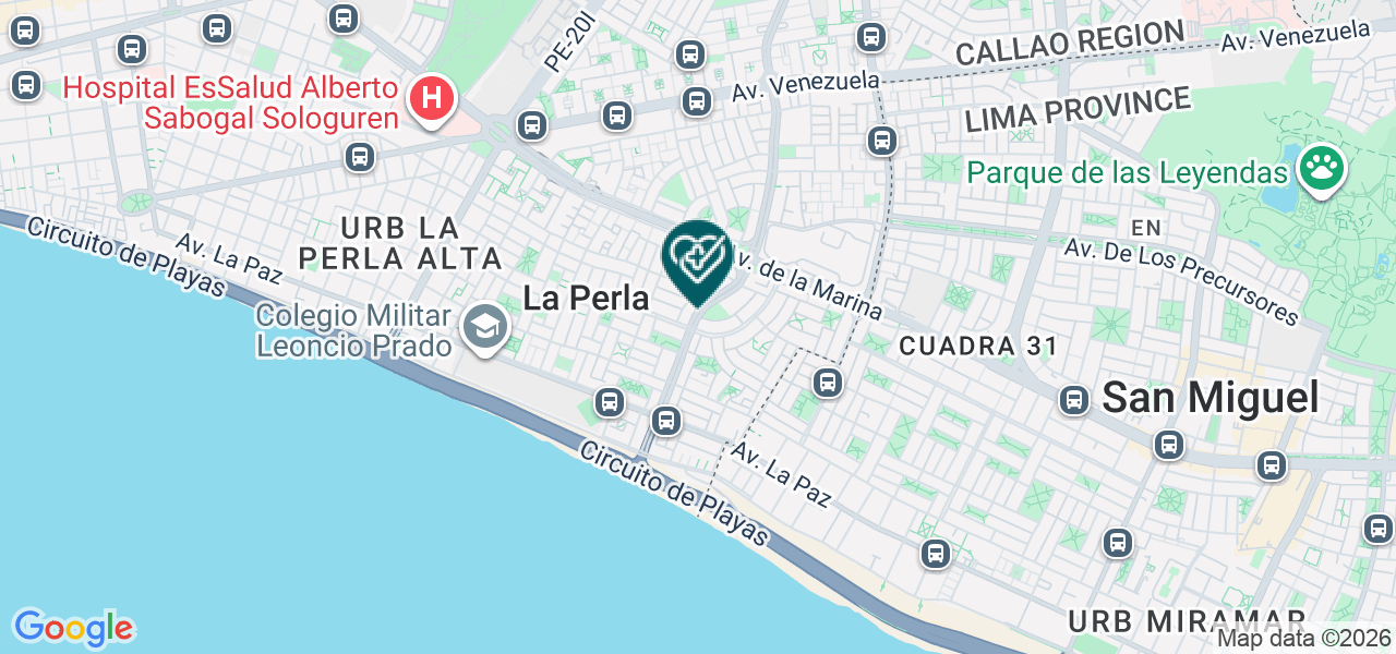 Mapa de Jym Consultorio Dental