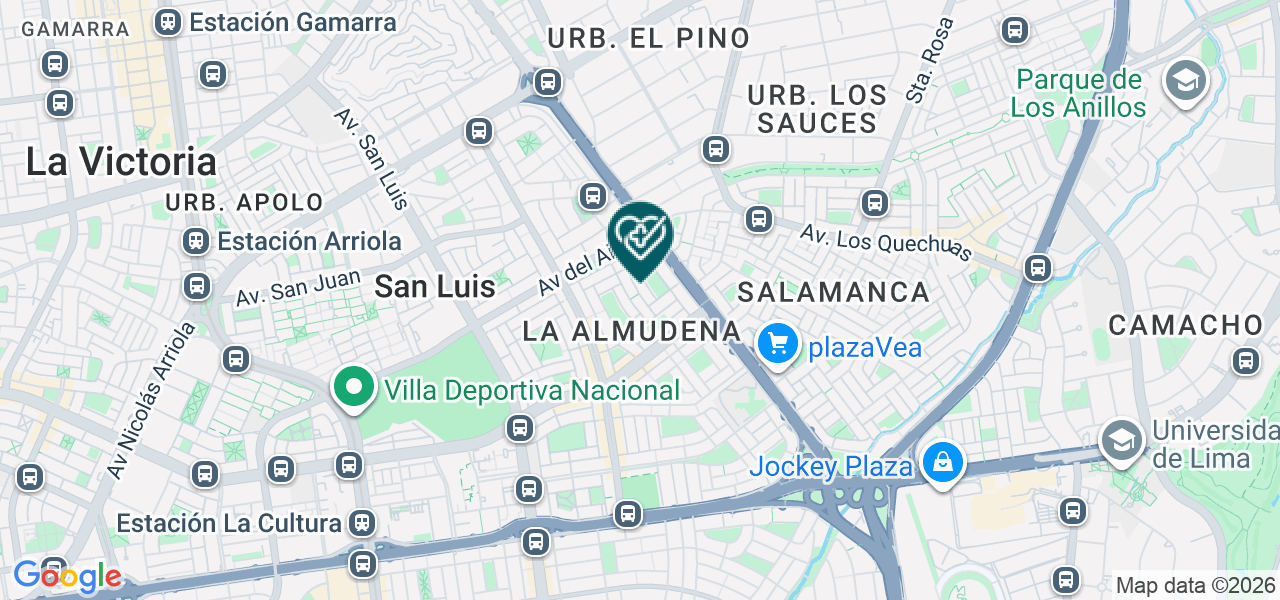 Mapa de Caldevid Geriatric SAC.