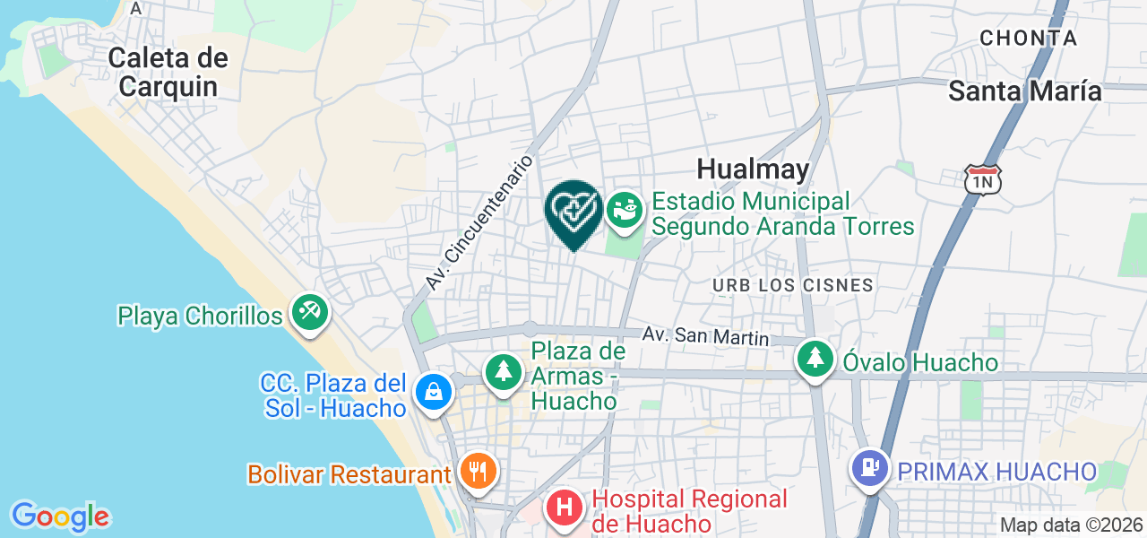 Mapa de Omar Aurelio Meza Munguia