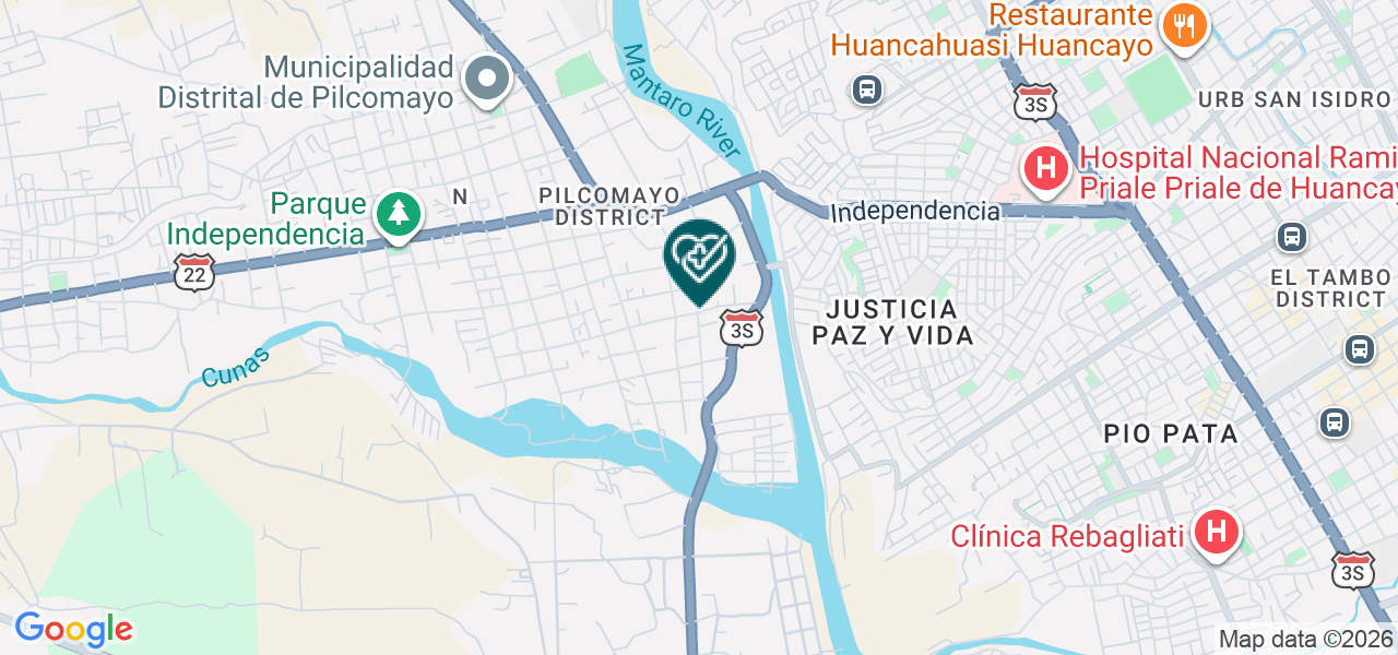 Mapa de Consultorio Medico