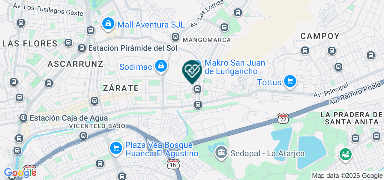 Mapa de Dental Little Kids E.I.R.L.