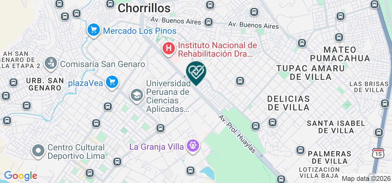 Mapa de Servicios Medicos San Jose E.I.R.L.