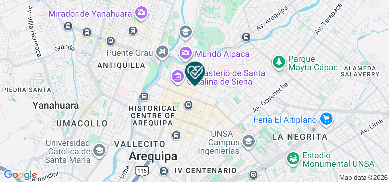 Mapa de Consultorio Nutricional