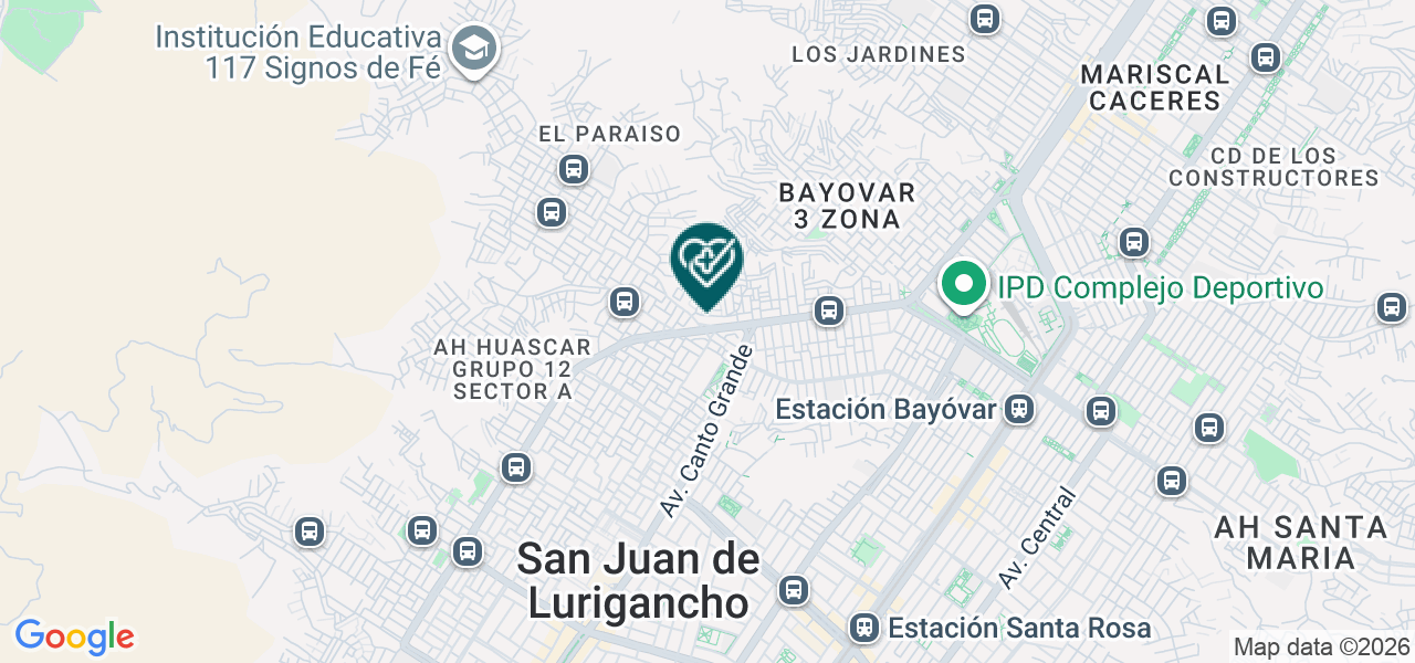 Mapa de Consultorio Odontológico G & C