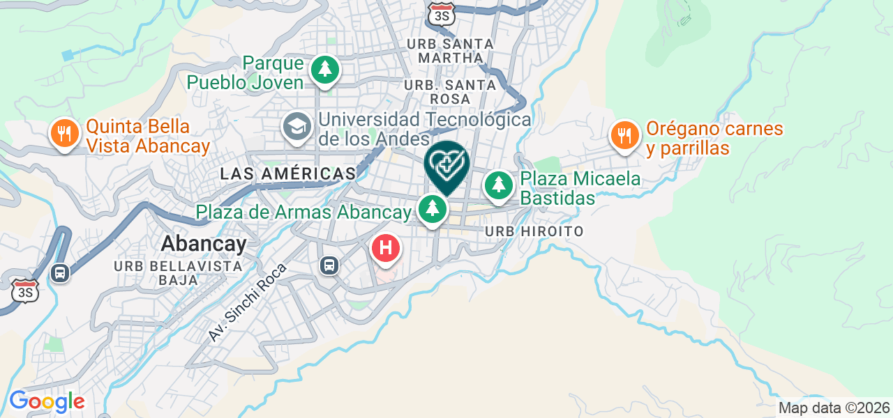 Mapa de Saludent