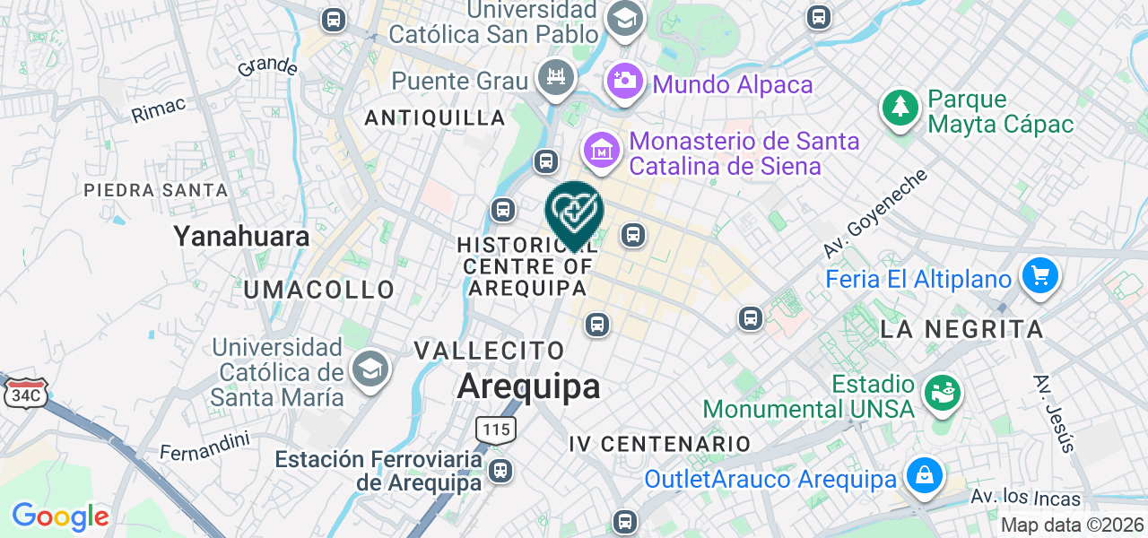 Mapa de Consultorio