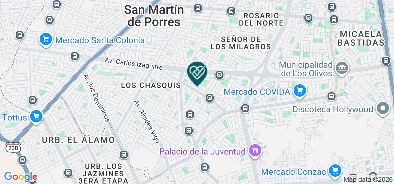 Mapa de Consulab