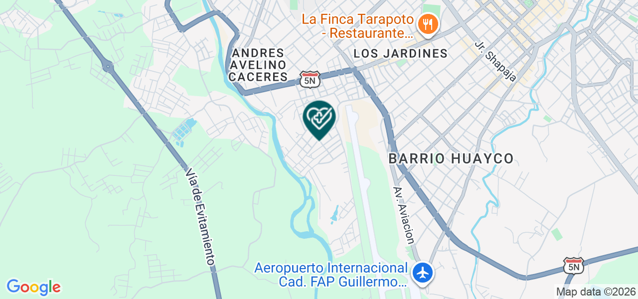 Mapa de Consultorio Odontologico de Prevencion y Rehabilitacion Integral Odonto Vip E.I.R.L.
