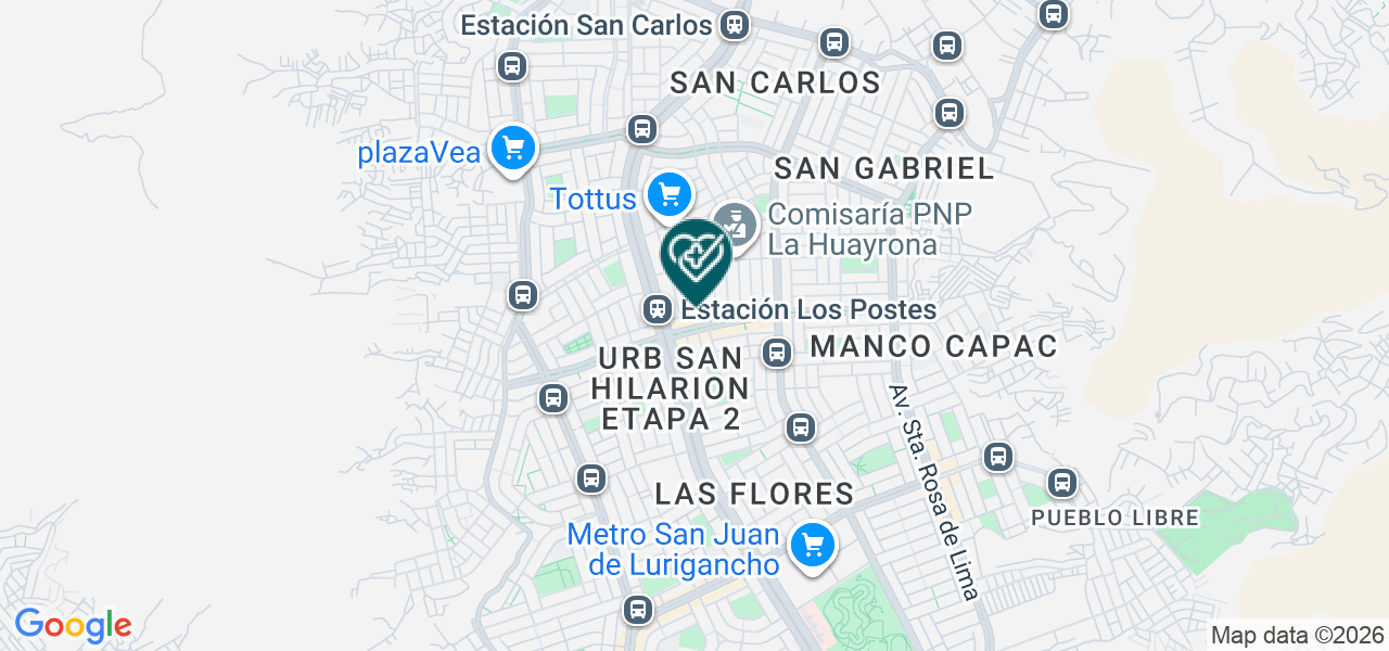 Mapa de Consultorio Dental Moderno