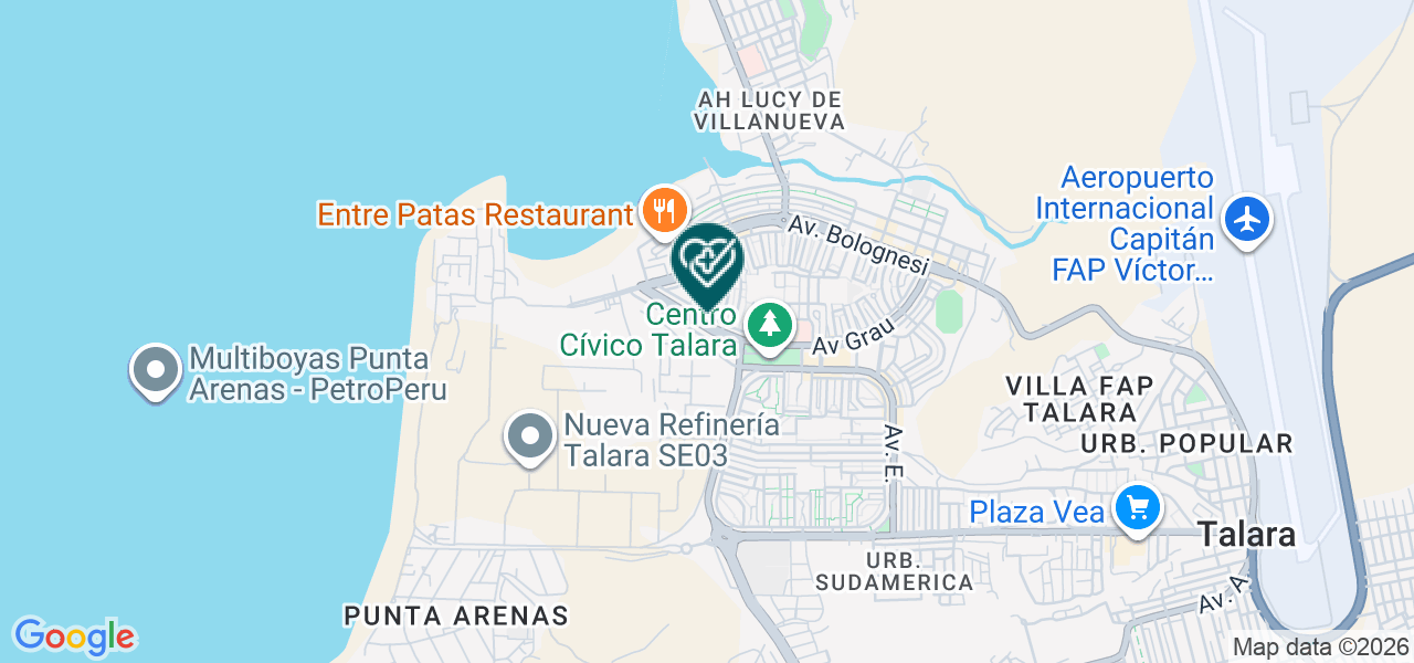 Mapa de Grupo Medico Empresarial S.a.c- Gme -sac