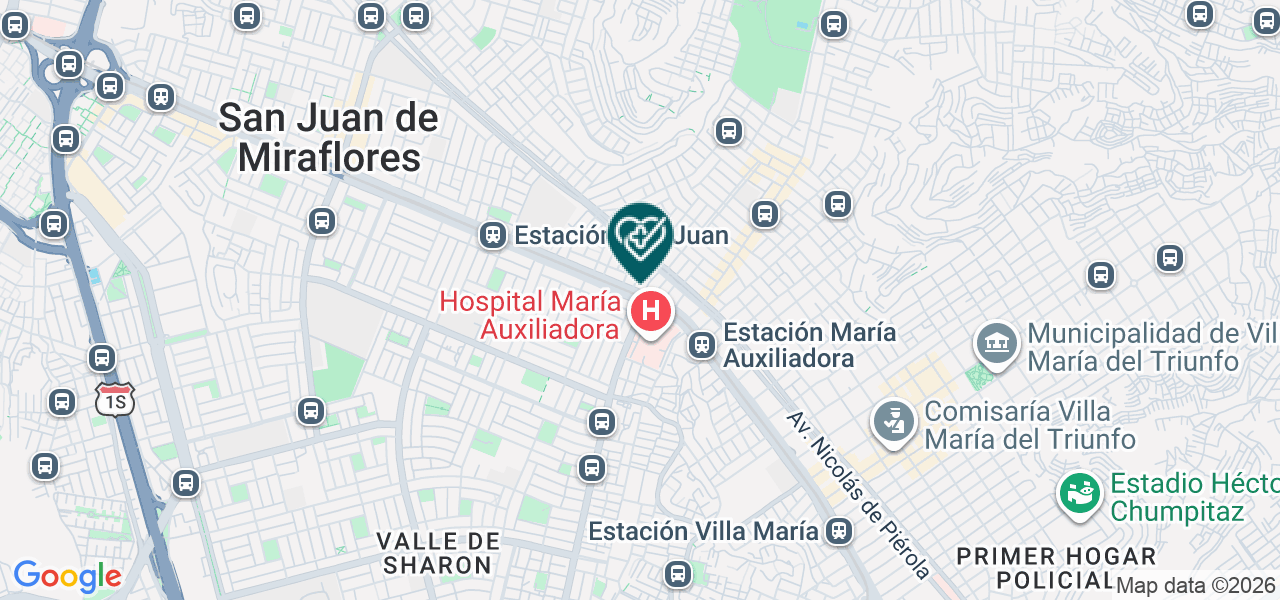 Mapa de Consultorio Medico Dr. Casma