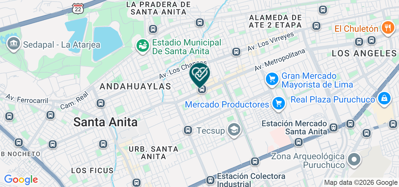Mapa de Plusdent